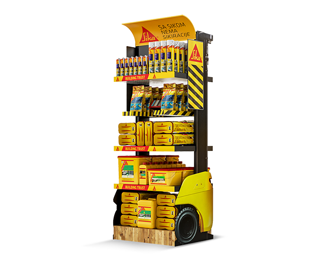 Tailor made construction displays