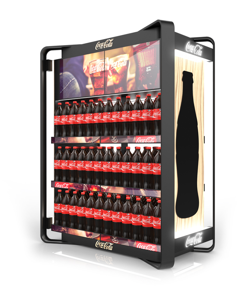 Coca Cola FMCG Premium Display