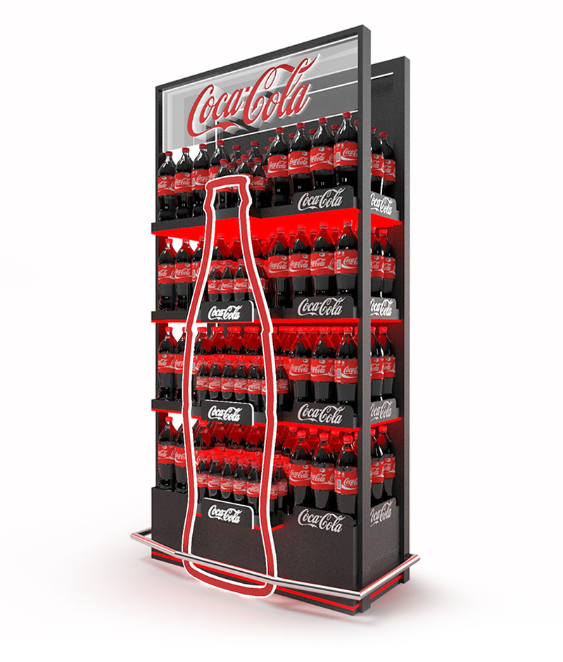 Premium Coca Cola Display FMCG